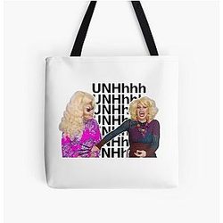 Katya Zamolodchikova Trixie Mattel Unhhhh rpdr All Over Print Tote Bag