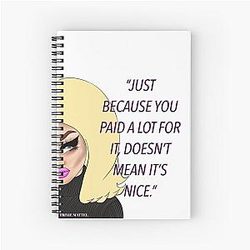 Trixie Mattel Tribute  Spiral Notebook