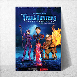 Legendary Battle Trollhunters Tales Of Arcadia Posters
