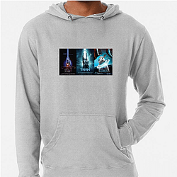 Neon Pursuit Tron: Ares Hoodies