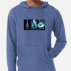 Neon Pursuit Tron: Ares Hoodies