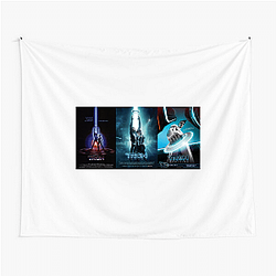Neon Pursuit Tron: Ares Tapestries
