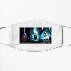 Neon Pursuit Tron: Ares Face Masks