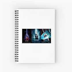 Neon Pursuit Tron: Ares Notebook