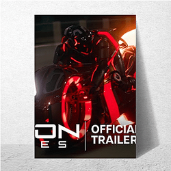 Futuristic Ares Tron: Ares Posters