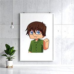 Tubbo - Prominent Minecraft Streamer Tubbo Posters