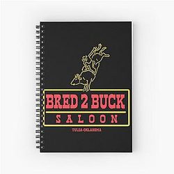 Bred a Buck Saloon Tulsa King Notebook spirale
