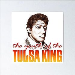 Tulsa King serie fan opere graphic design di ironpalette Poster