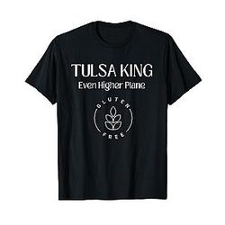 Tulsa King Higher Plane Gluten Free Weed Graphic T-Shirt