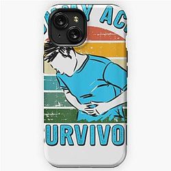 Tummy Ache Survivor shirt iPhone Tough Case