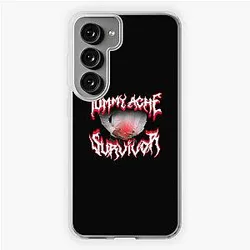 Tummy Ache Survivor Metal Design Samsung Galaxy Soft Case