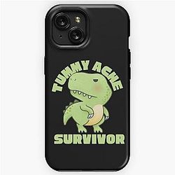   TUMMY ACHE SURVIVOR iPhone Tough Case