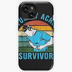Vintage Tummy Ache Survivor iPhone Tough Case