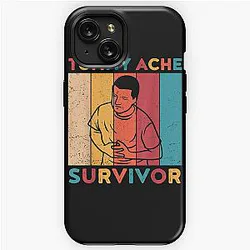 Tummy Ache Survivor (2) iPhone Tough Case