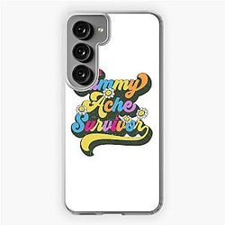Tummy Ache Survivor Retro Vintage Groovy Samsung Galaxy Soft Case