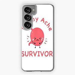  Funny Tummy Ache Survivor T-Shirt Samsung Galaxy Soft Case