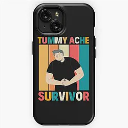 Vintage Tummy Ache Survivor iPhone Tough Case