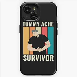 Vintage Tummy Ache Survivor iPhone Tough Case