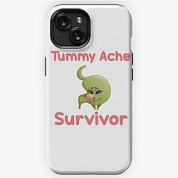 Tummy Ache Survivor Vintage Men Women Gift iPhone Tough Case