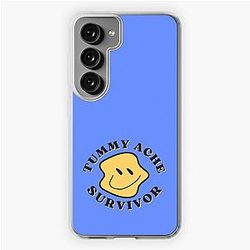 Tummy Ache Survivor Yellow Smiley Samsung Galaxy Soft Case