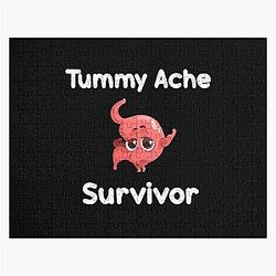 Tummy Ache Survivor Vintage Men Women Gift Jigsaw Puzzle