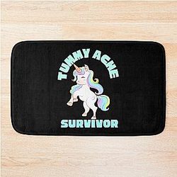  TUMMY ACHE SURVIVOR Bath Mat