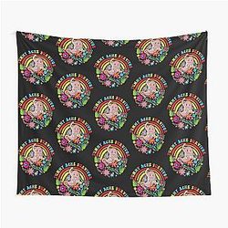 Vintage Tummy Ache Survivor, Tummy Ache Survivor, Stomachache IBS  (2) Tapestry