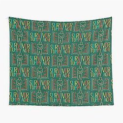 Vintage Tummy Ache Survivor       (6) Tapestry