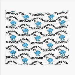 Vintage Tummy Ache Survivor                   Tapestry