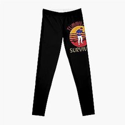 Vintage Tummy Ache Survivor                         Leggings