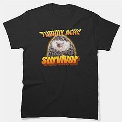 Tummy Ache Survivor Meme Classic T-Shirt