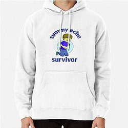 Tummy Ache Survivor  Pullover Hoodie