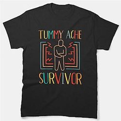 Vintage Tummy Ache Survivor       (6) Classic T-Shirt