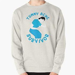 Vintage Tummy Ache Survivor         Pullover Sweatshirt