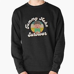 Tummy Ache Survivor sticker, Funny Tummy Ache Sticker, Stomach Ache Sticker, I'm A Survivor Sticker, Waterproof Sticker, Vinyl Sticker Pullover Sweatshirt