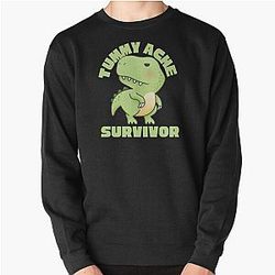   TUMMY ACHE SURVIVOR Pullover Sweatshirt
