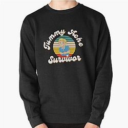 Tummy Ache Survivor sticker, Funny Tummy Ache Sticker, Stomach Ache Sticker, I'm A Survivor Sticker, Waterproof Sticker, Vinyl Sticker Pullover Sweatshirt