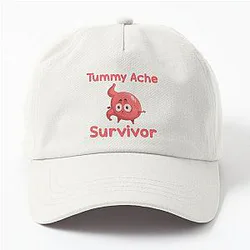Tummy Ache Survivor Vintage Men Women Gift Dad Hat