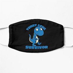  TUMMY ACHE SURVIVOR Flat Mask