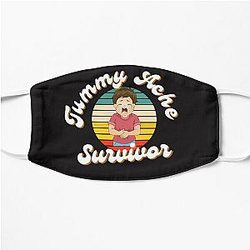 Tummy Ache Survivor sticker, Funny Tummy Ache Sticker, Stomach Ache Sticker, I'm A Survivor Sticker, Waterproof Sticker, Vinyl Sticker Flat Mask