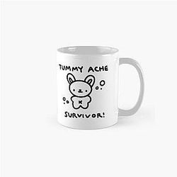 Cute Bear Tummy Ache Survivor Classic Mug