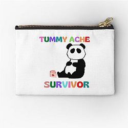 Tummy Ache Survivor                 Zipper Pouch