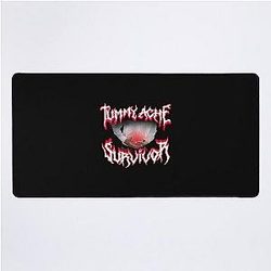 Tummy Ache Survivor Metal Design Desk Mat