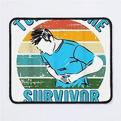 Tummy Ache Survivor shirt Mouse Pad