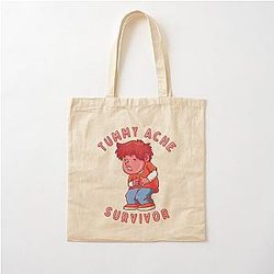 Tummy Ache Survivor | Tummy Ache Survivor Trends | Tummy relief | Stomach Ache | Tummy Pain  Cotton Tote Bag