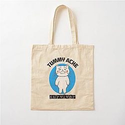Vintage Tummy Ache Survivor Classic T-Shirt  Cotton Tote Bag