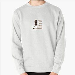 Italian Brainrot Viral Meme Tiktok Design Pullover Sweatshirt
