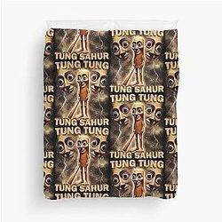 Tung Sahur Italian Brainrot Meme Lover Duvet Cover