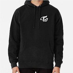 Twice logo silver Pullover Hoodie RB0809