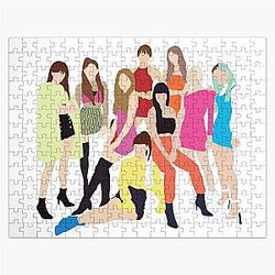 Twice Fancy Silhouette Jigsaw Puzzle RB0809